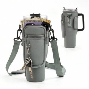 Stanley Portable Bottle Holder/Carrier Bag For 40oz Flat Bottom Cup,